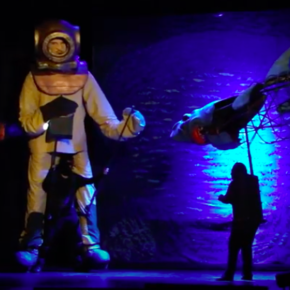 Claudio Antonio Pérez Tapia - "Paraíso Abisal", breve historia de una obra de teatro con marionetas gigantes.