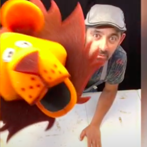 Rafael Eugenio Brozzi - Construcción de un Títere León