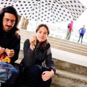 el público más allá de la lluvia/ Foto www.denisadonis.cl