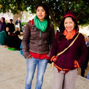 el público más allá de la lluvia/ Foto www.denisadonis.cl