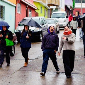 y continuó el recorrido de intervenciones..../ Foto www.denisadonis.cl