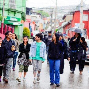 y continuó el recorrido de intervenciones..../ Foto www.denisadonis.cl