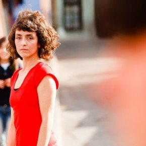 Anilina Colectivo/ Danzalborde en Cerro Cordillera / Foto Jorge Villa Moreno