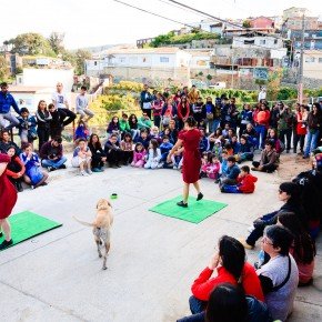 Kokoro/ Danzalborde en Cerro Cordillera / Foto Jorge Villa Moreno