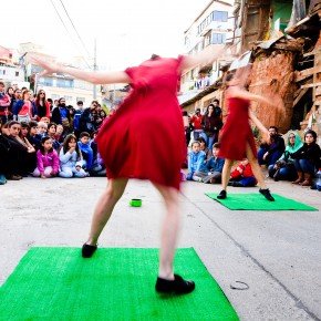 Kokoro/ Danzalborde en Cerro Cordillera / Foto Jorge Villa Moreno