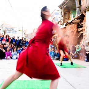 Kokoro/ Danzalborde en Cerro Cordillera / Foto Jorge Villa Moreno