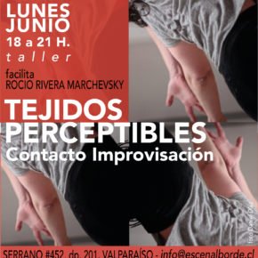 LUNES de CONTACTO IMPROVISACIÓN con taller TEJIDOS PERCEPTIBLES