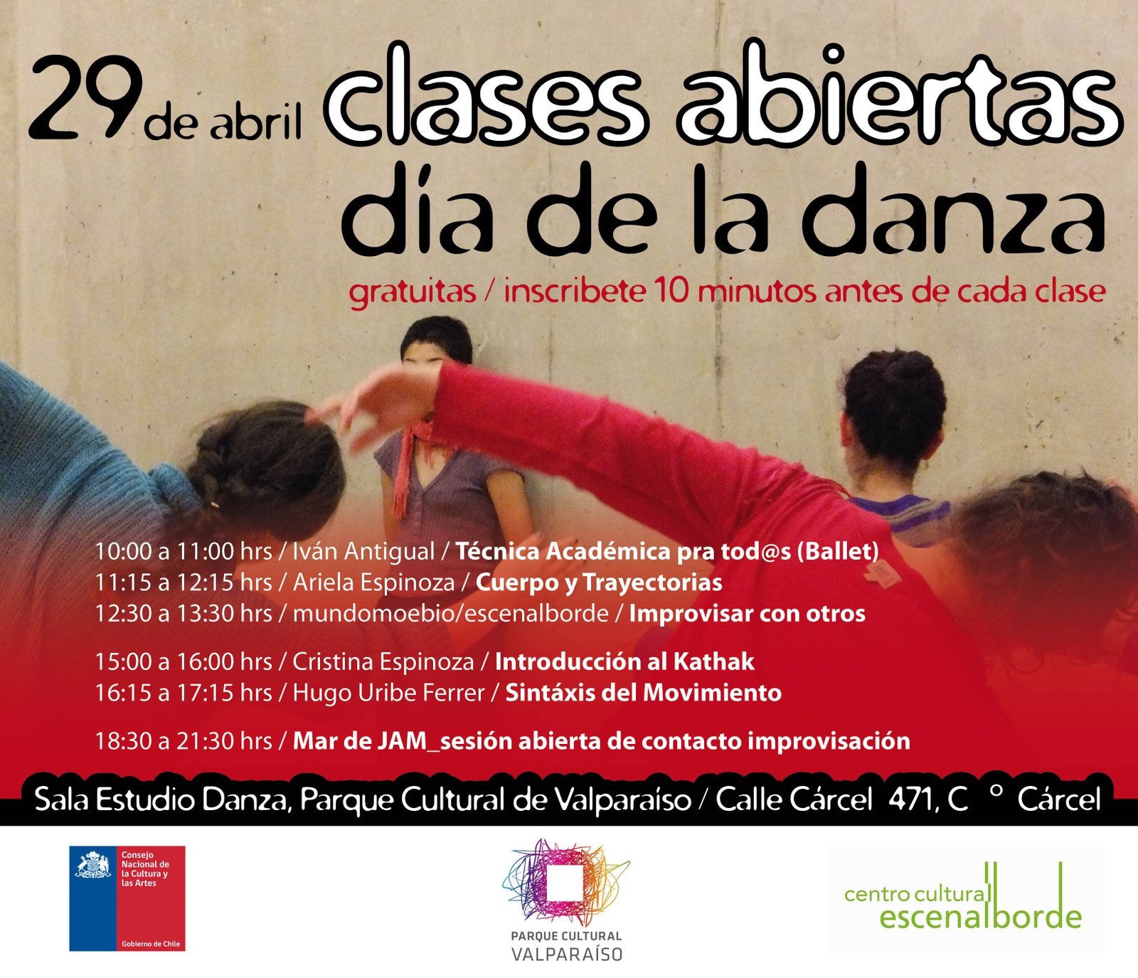 flyer día de la danza