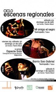 escenas regionales, teatro y danza al Teatro Mauri